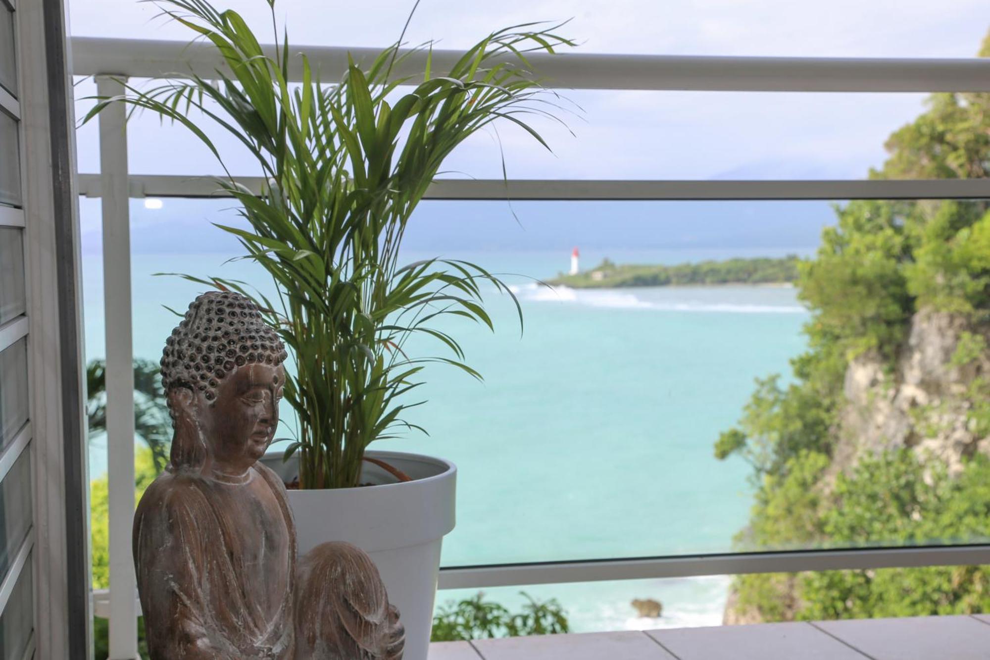 La Vue Du Phare - Appartement Neuf Avec Vue Imprenable Et Acces Crique Le Gosier  Exterior foto